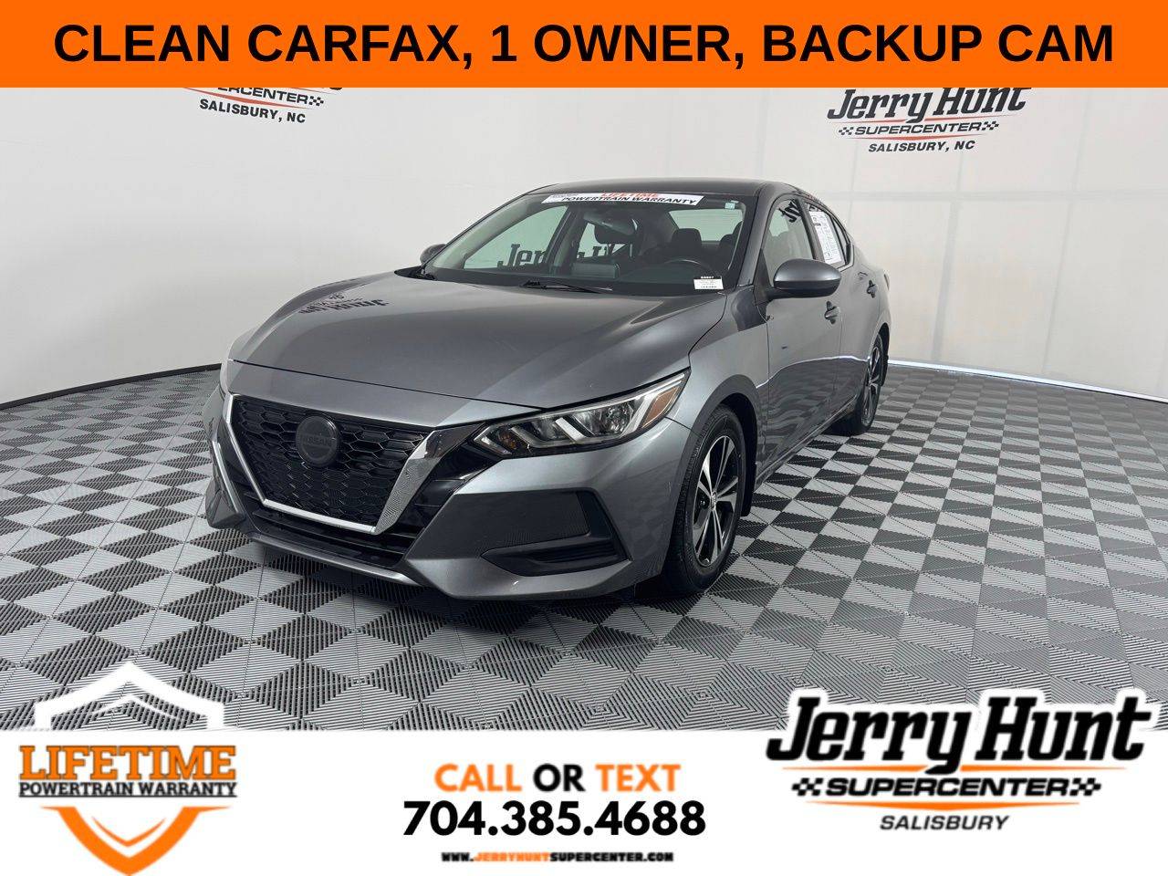 2021 Nissan Sentra SV — Sedan — 44,684 mi — Salisbury, NC