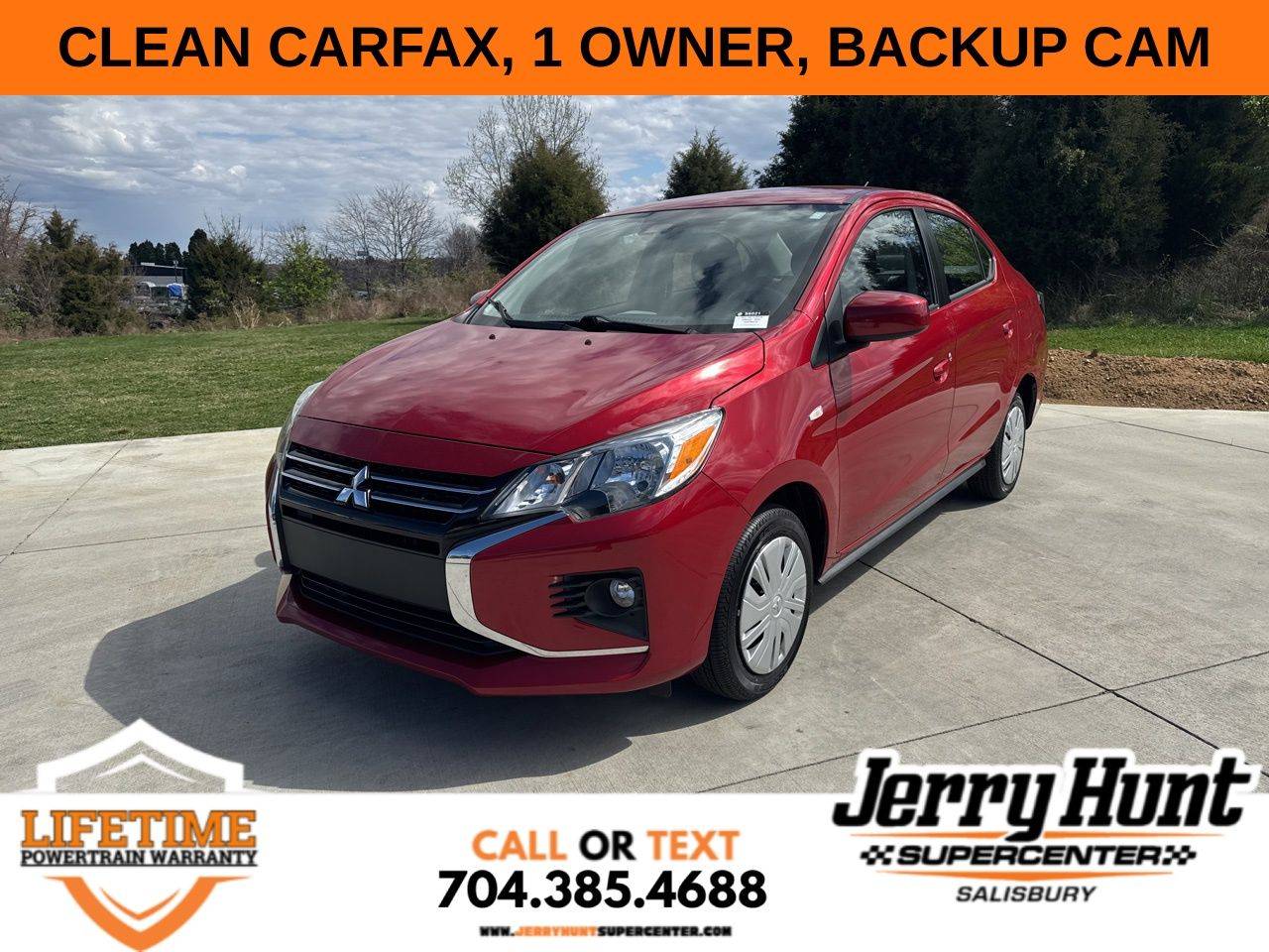 2022 Mitsubishi Mirage ES — Sedan — 29,067 mi — Salisbury, NC