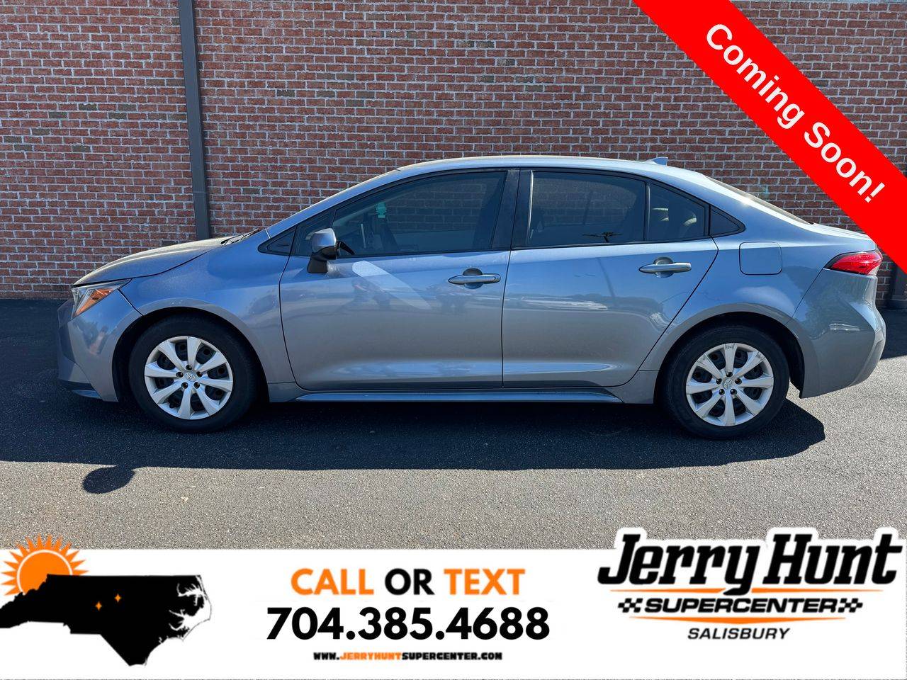 2020 Toyota Corolla LE — Sedan — 111,745 mi — Salisbury, NC