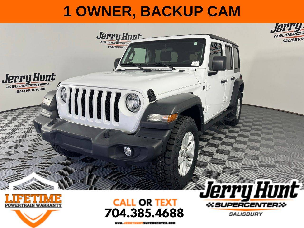 2023 Jeep Wrangler Sport S — SUV — 42,236 mi — Salisbury, NC