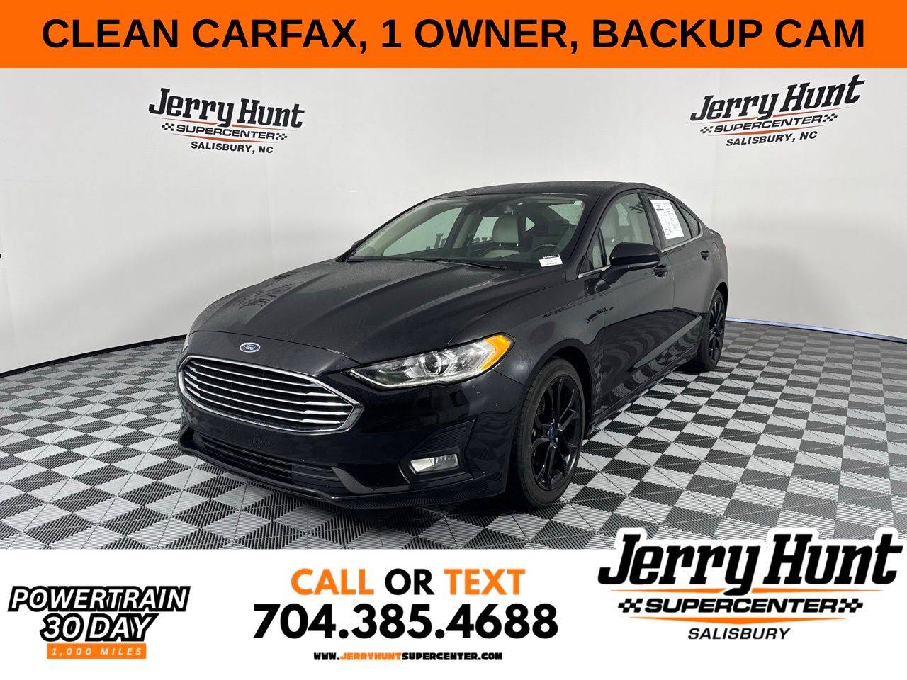 2019 Ford Fusion SE — Sedan — 56,017 mi — Salisbury, NC