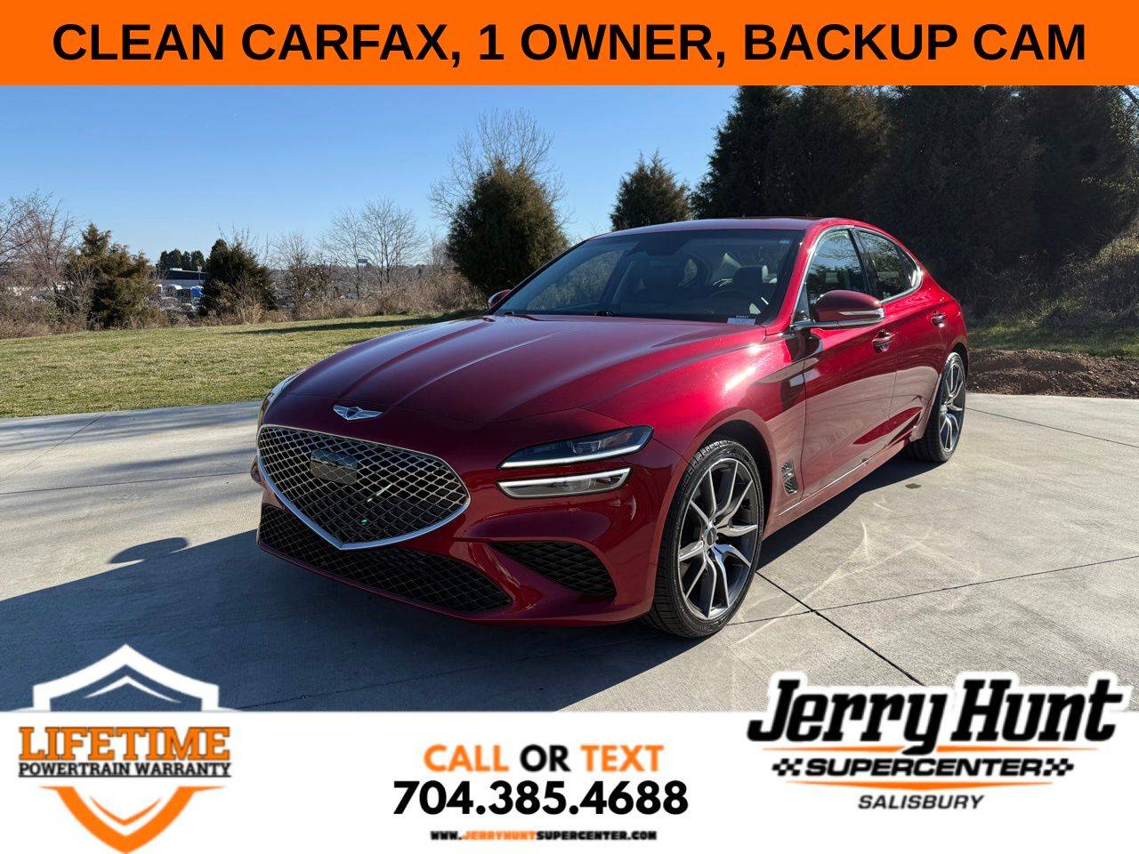 2023 Genesis G70 2.0T — Sedan — 25,564 mi — Salisbury, NC