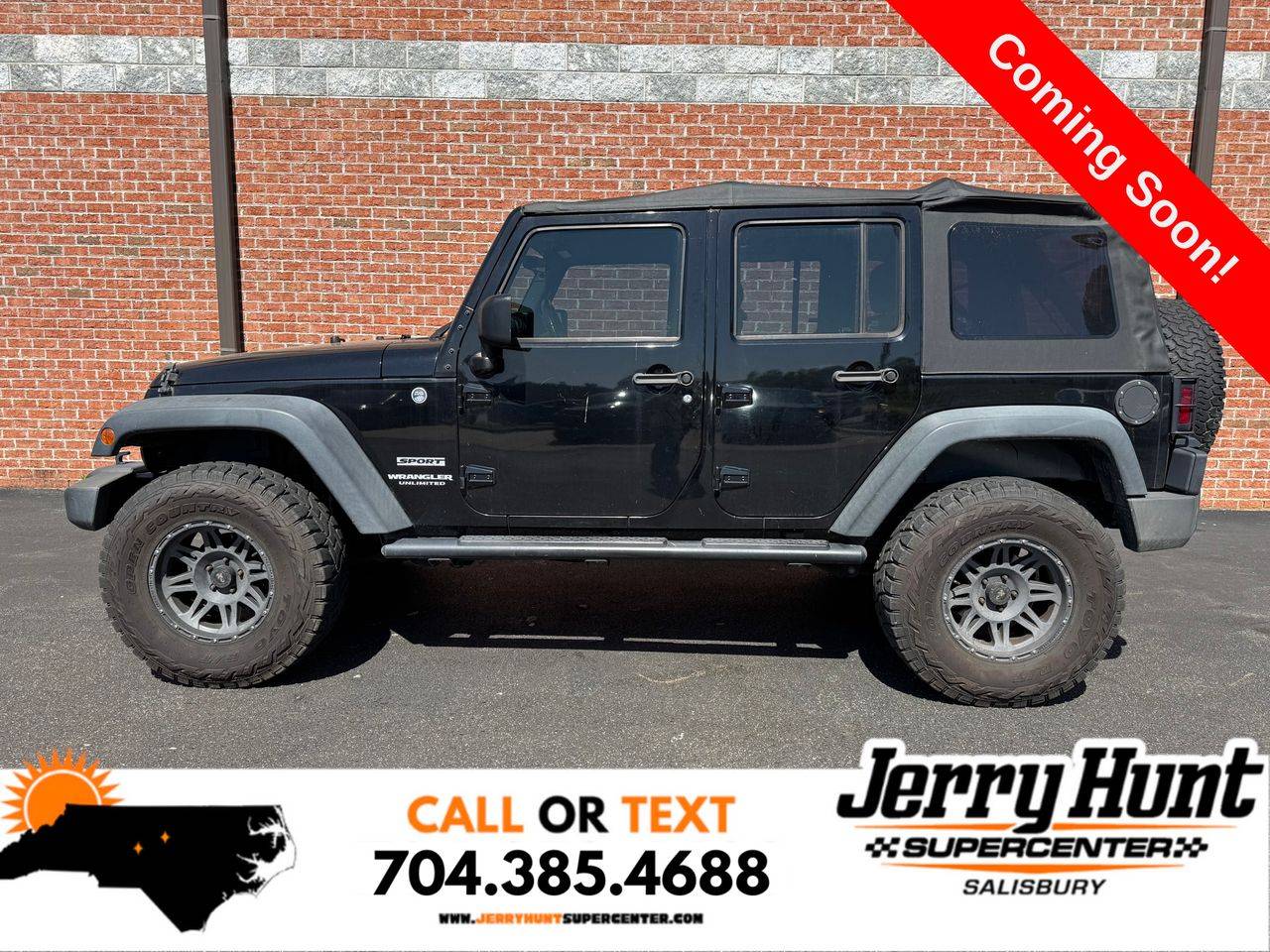 2015 Jeep Wrangler Sport — SUV — 109,700 mi — Salisbury, NC