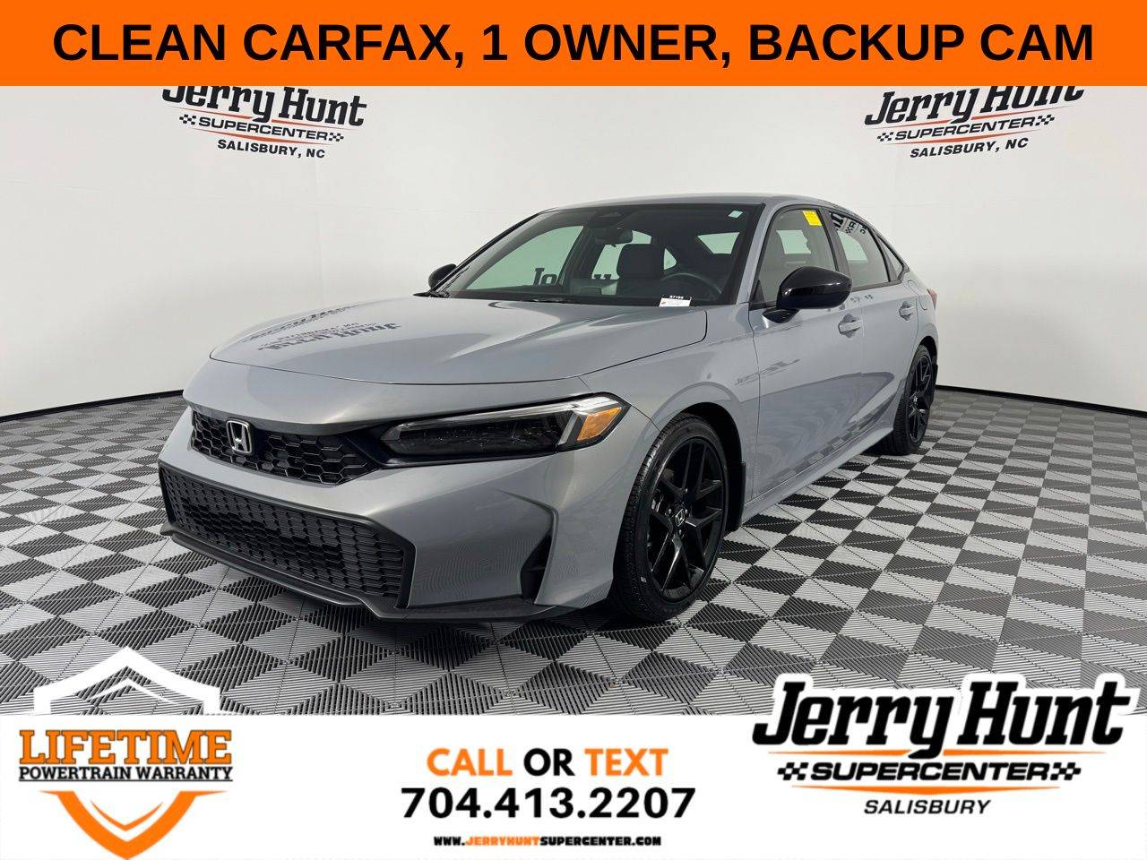 2025 Honda Civic Sport — Sedan — 2,284 mi — Salisbury, NC