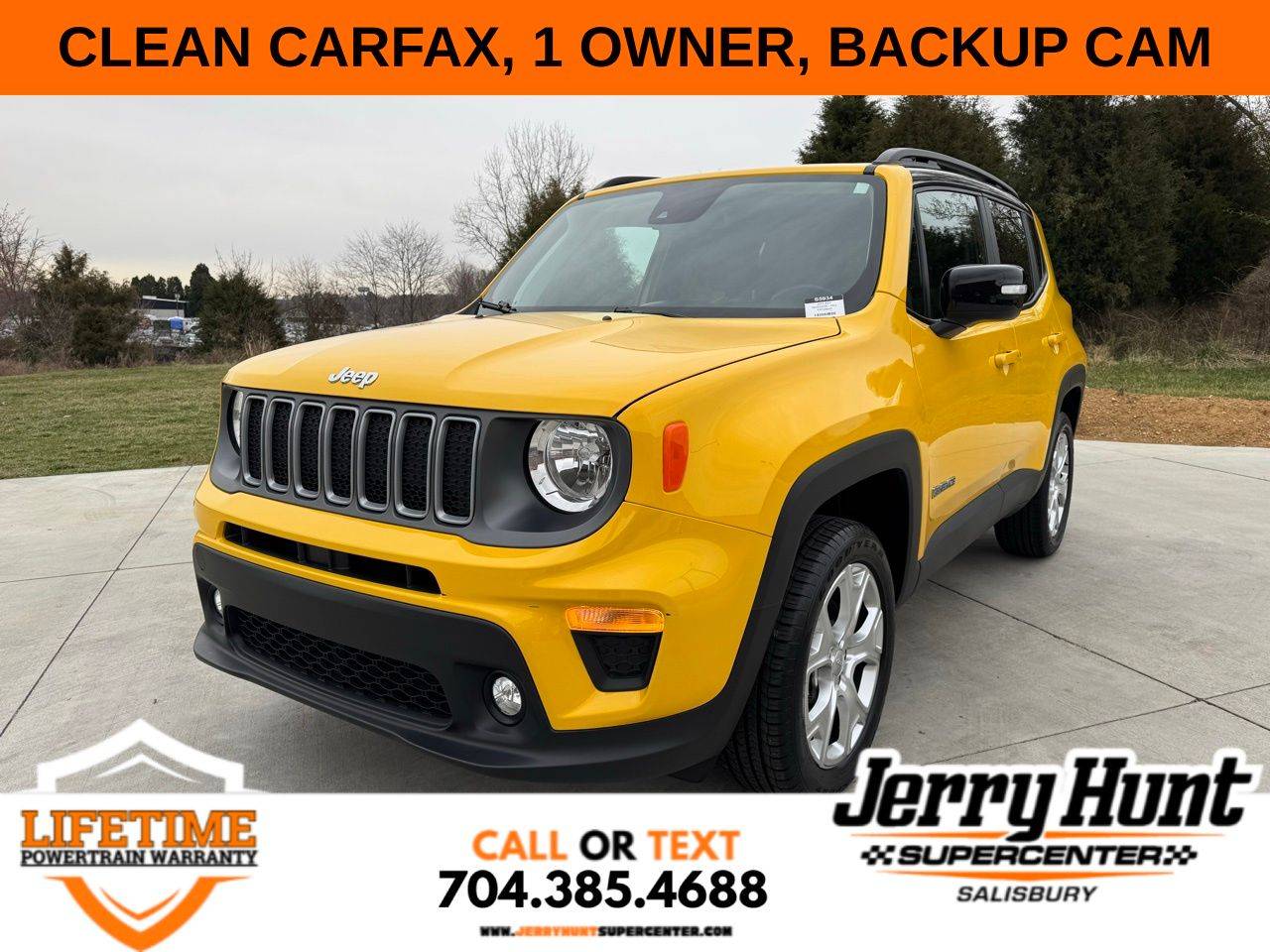 2023 Jeep Renegade Limited — SUV — 16,761 mi — Salisbury, NC