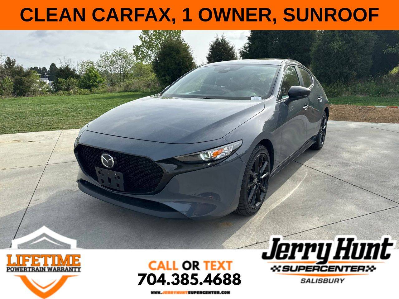 2023 Mazda Mazda3 Carbon Edition — Hatchback — 24,804 mi — Salisbury, NC