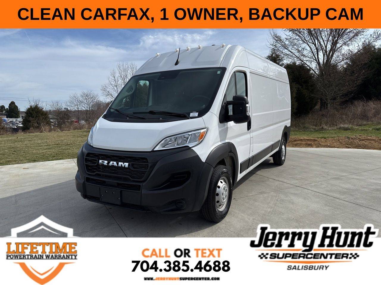 2023 Ram ProMaster Cargo Van 2500 — Cargo Van — 21,080 mi — Salisbury, NC