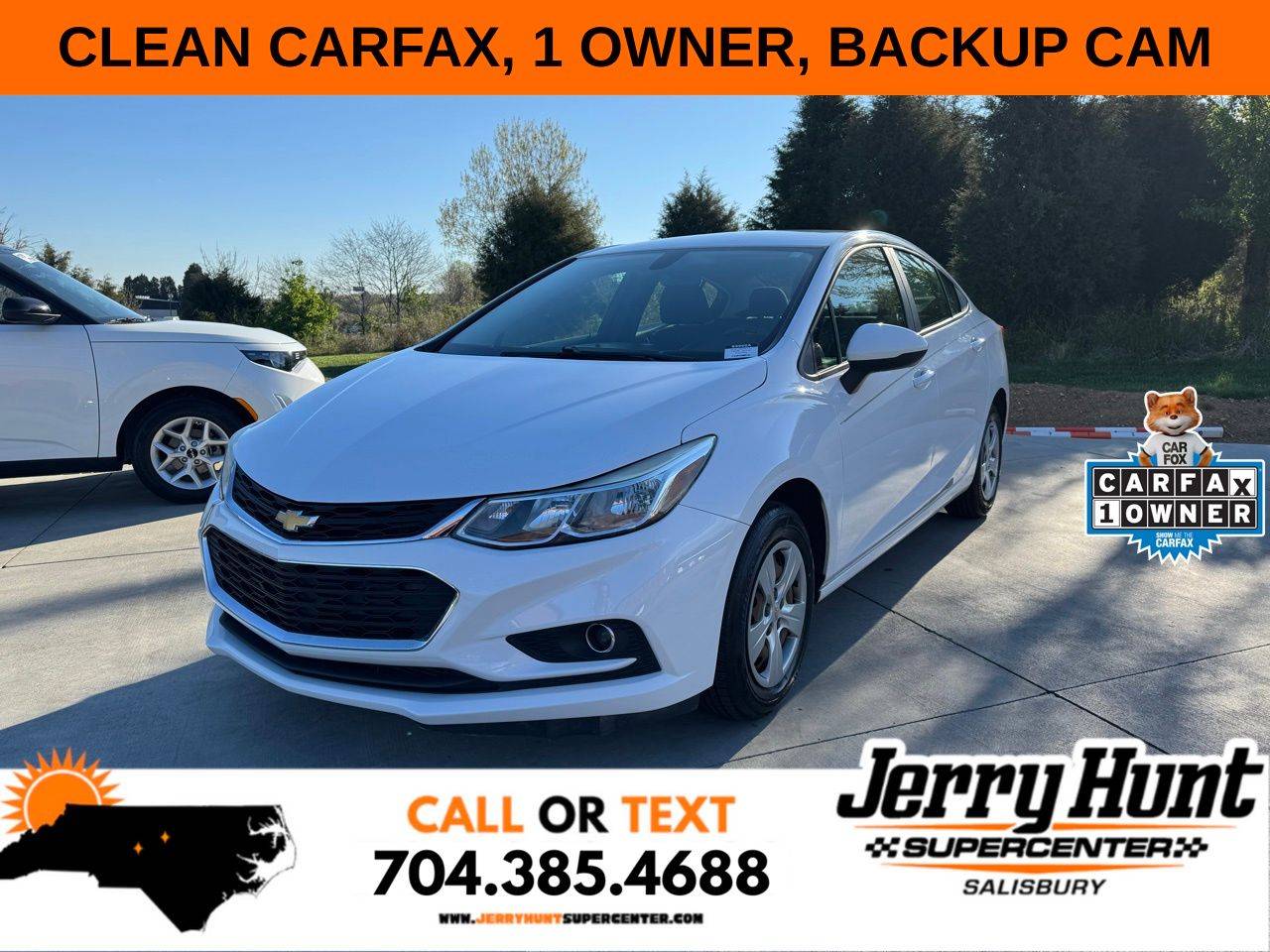 2018 Chevrolet Cruze LS — Sedan — 121,991 mi — Salisbury, NC