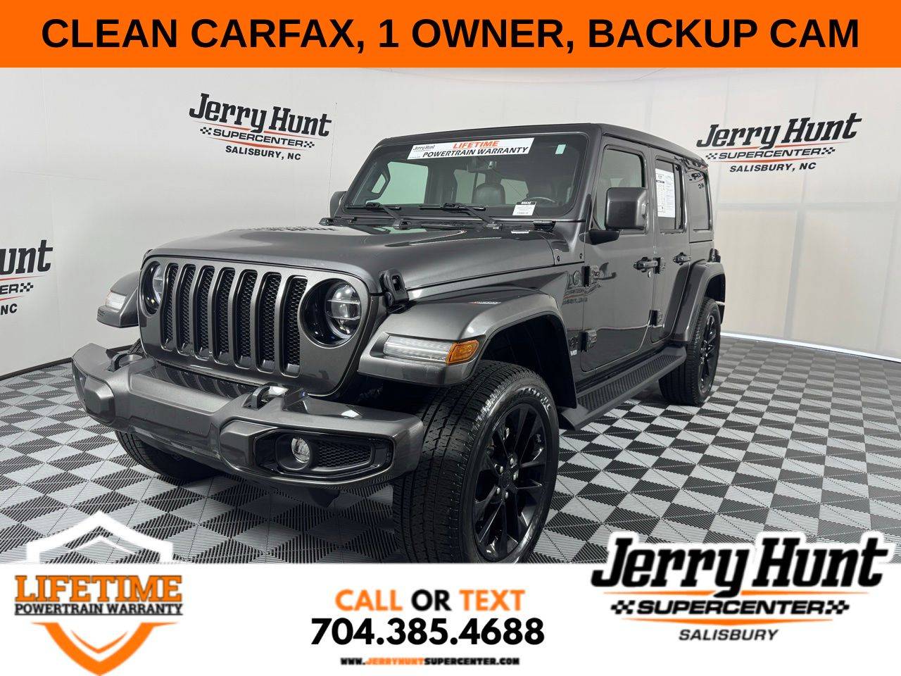 2021 Jeep Wrangler Sahara High Altitude — SUV — 42,471 mi — Salisbury, NC