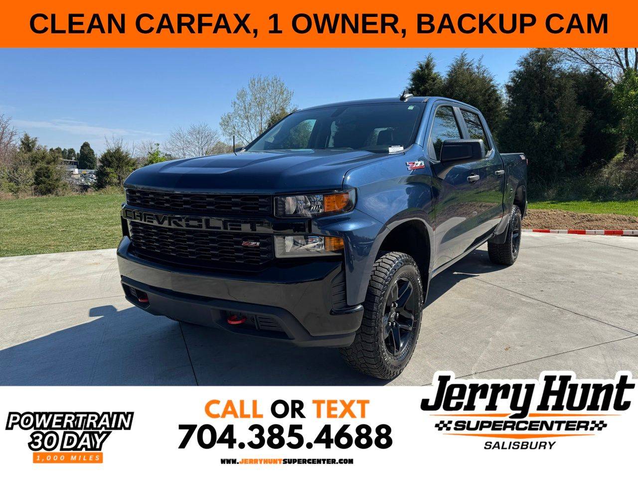 2021 Chevrolet Silverado 1500 Custom Trail Boss — Pickup Truck — 85,473 mi — Salisbury, NC