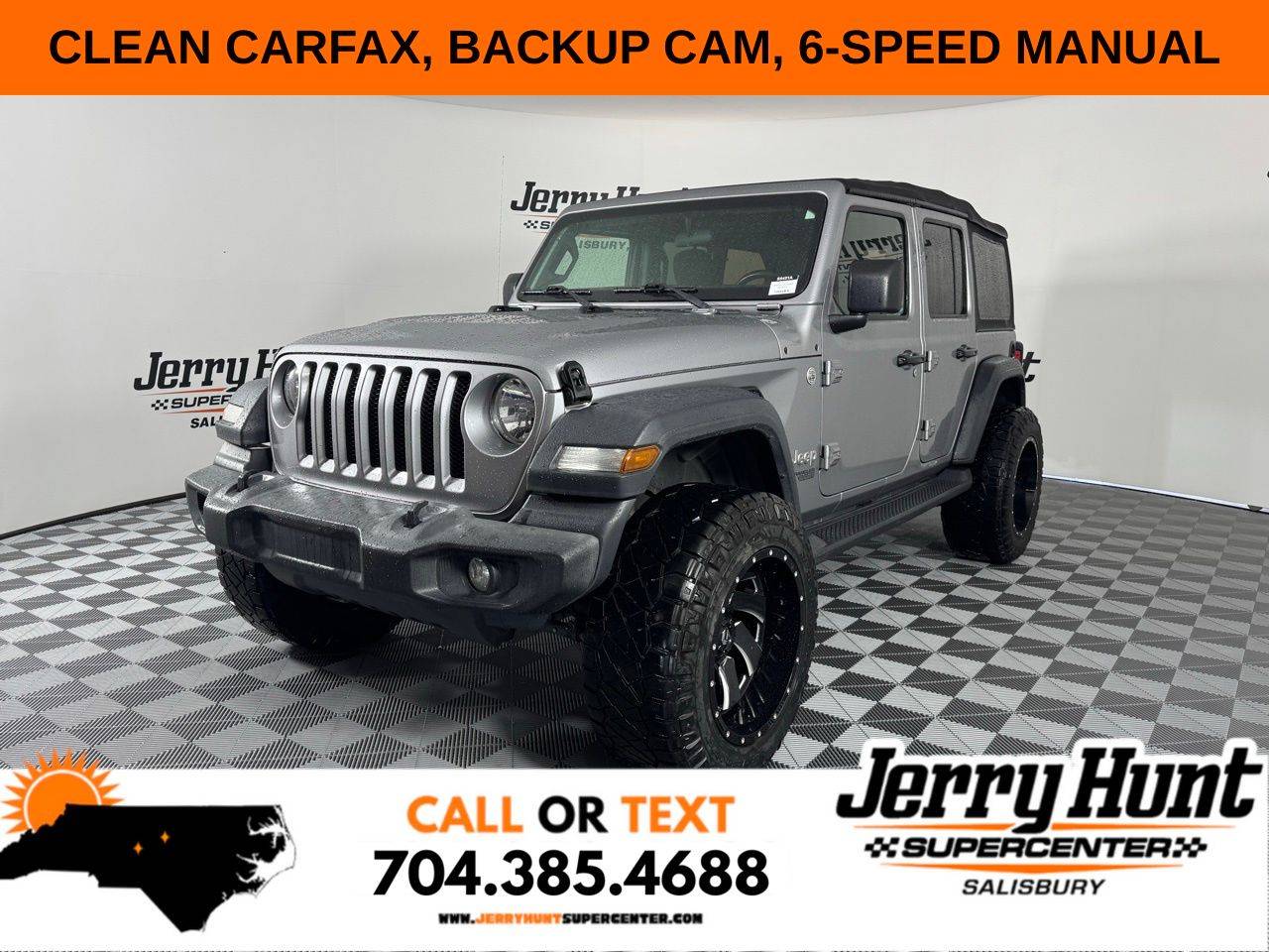 2018 Jeep Wrangler Sport S — SUV — 100,525 mi — Salisbury, NC