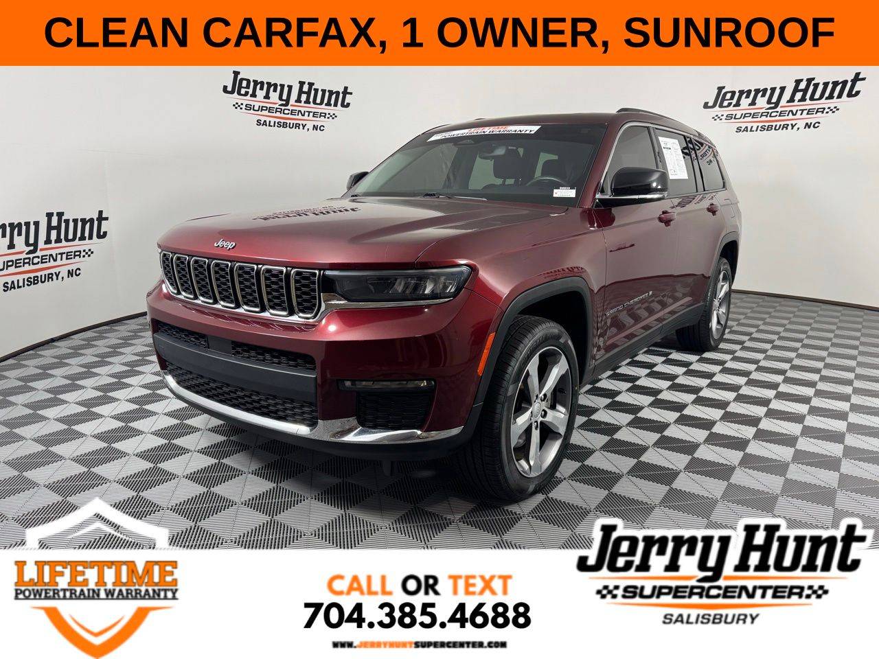 2021 Jeep Grand Cherokee Limited — SUV — 32,780 mi — Salisbury, NC