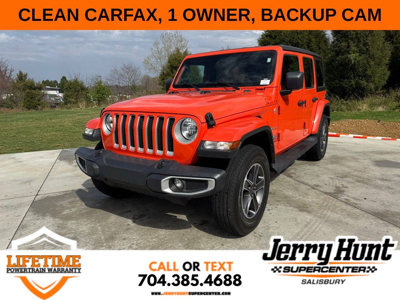 2023 Jeep Wrangler Sahara — SUV — 30,145 mi — Salisbury, NC