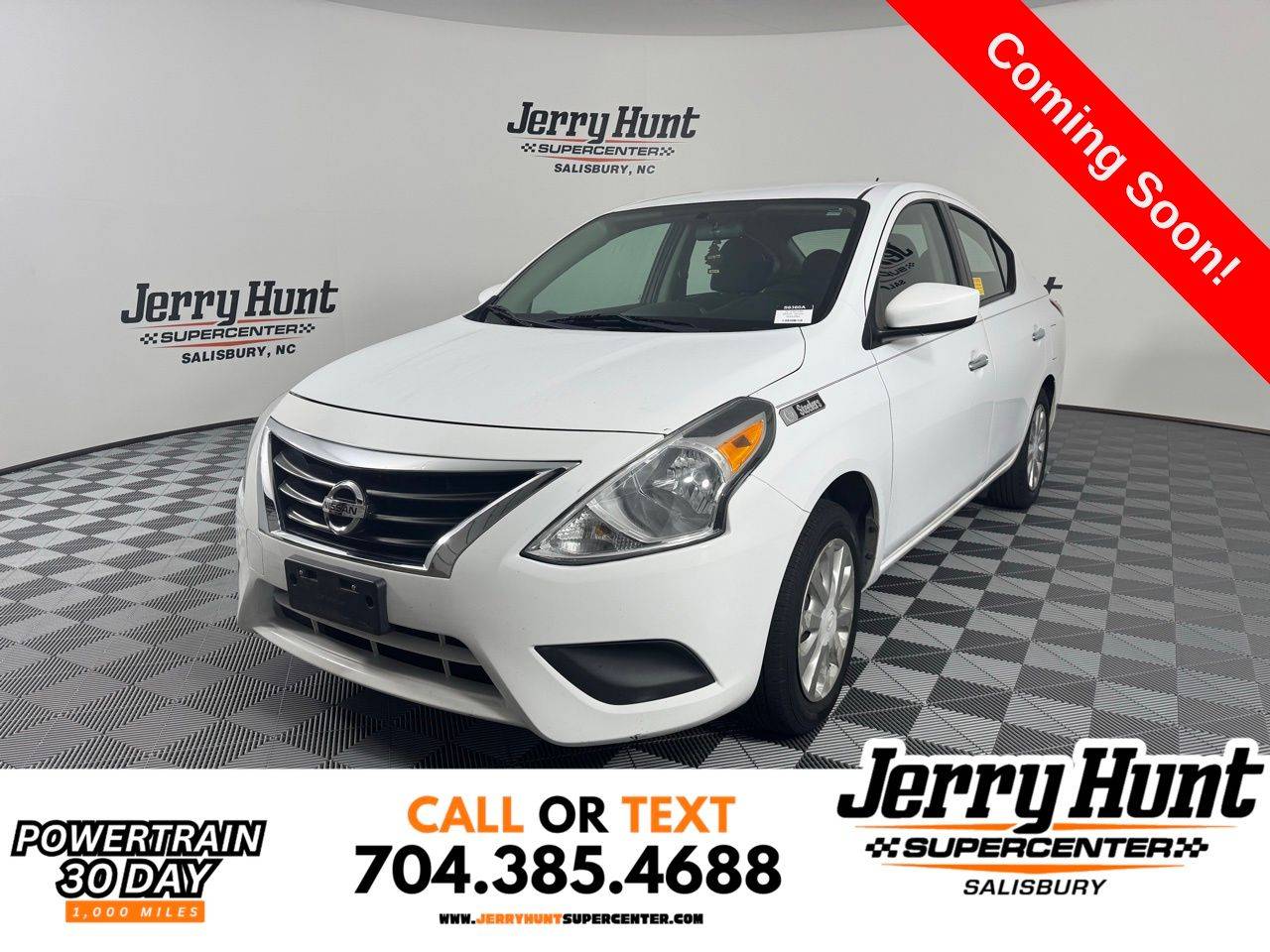 2019 Nissan Versa SV — Sedan — 67,636 mi — Salisbury, NC