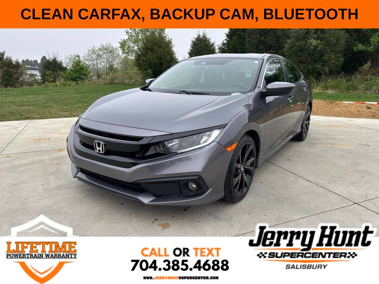 2021 Honda Civic Sport — Sedan — 74,196 mi — Salisbury, NC