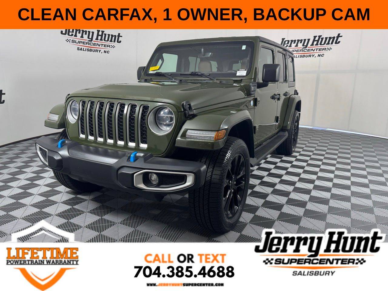2022 Jeep Wrangler Sahara 4xe — SUV — 30,266 mi — Salisbury, NC