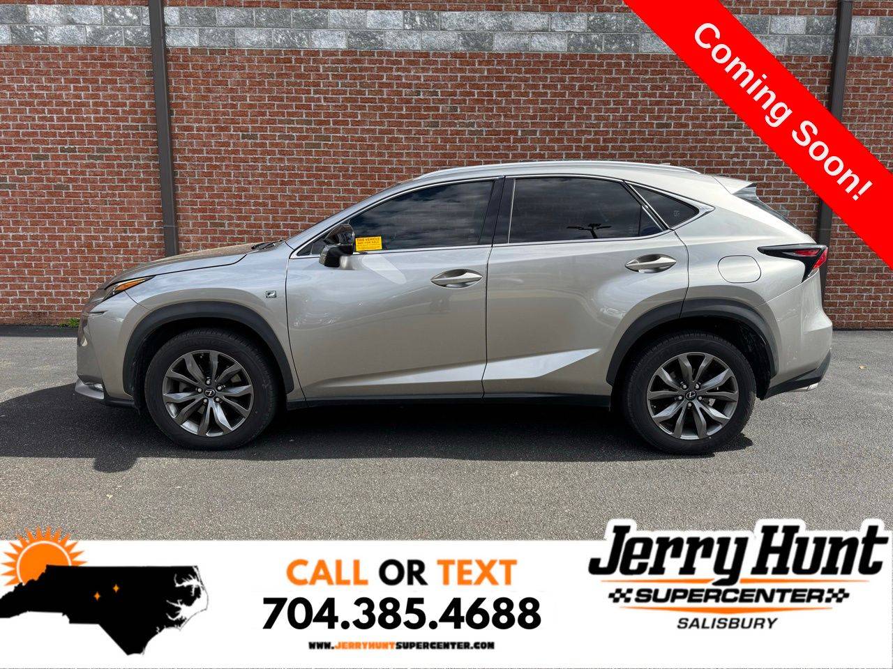 2017 Lexus NX NX Turbo F Sport — SUV — 120,897 mi — Salisbury, NC