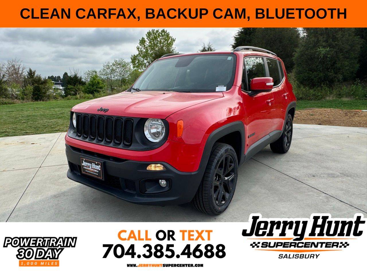 2018 Jeep Renegade Altitude — SUV — 66,091 mi — Salisbury, NC