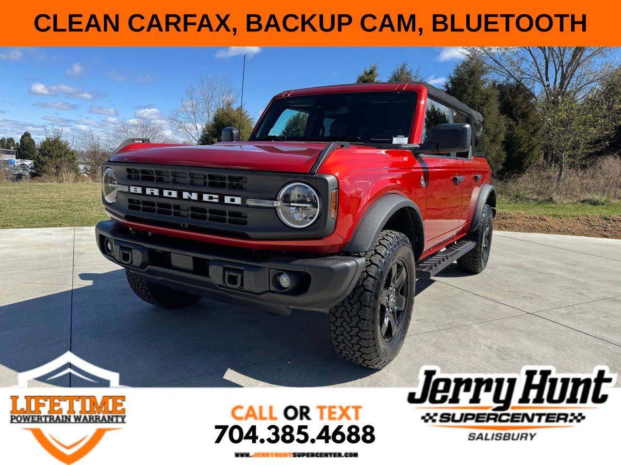 2023 Ford Bronco Black Diamond — SUV — 11,922 mi — Salisbury, NC