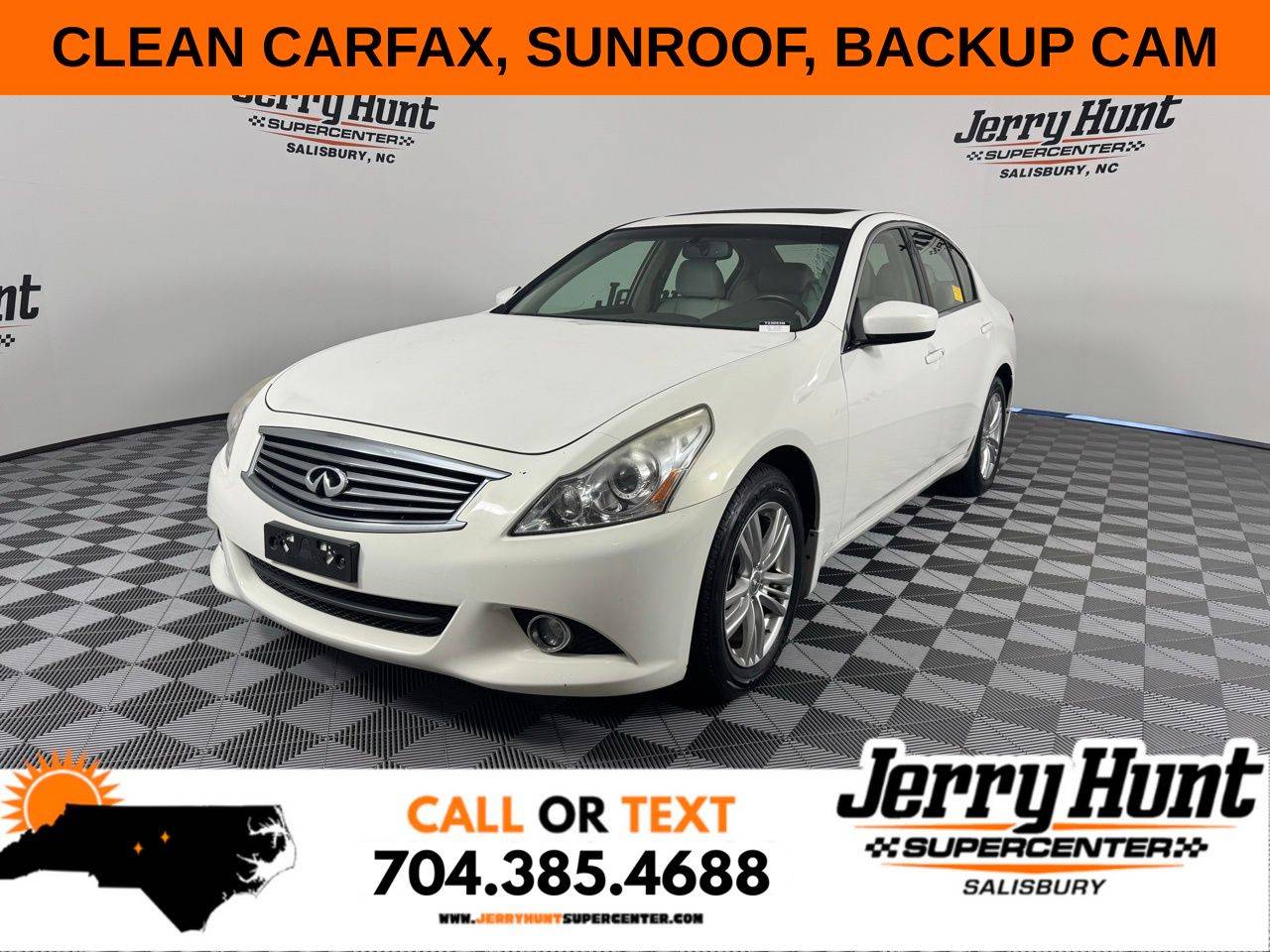 2011 INFINITI G G37x — Sedan — 103,774 mi — Salisbury, NC