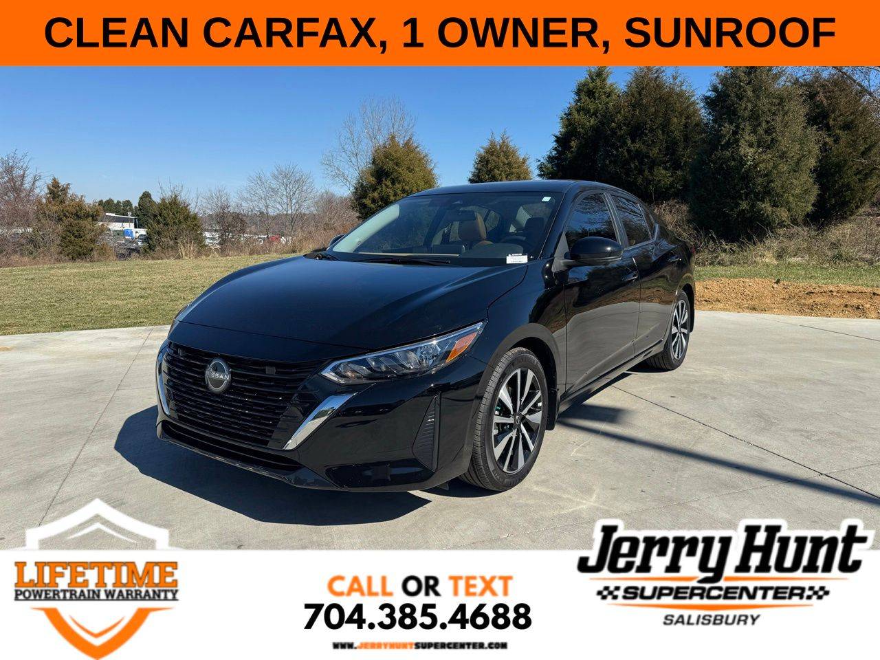 2024 Nissan Sentra SV — Sedan — 8,422 mi — Salisbury, NC