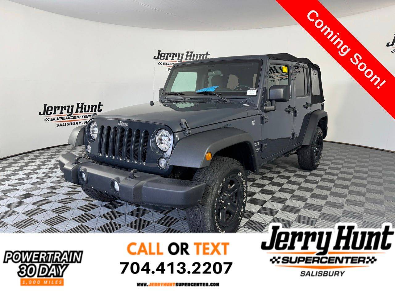 2017 Jeep Wrangler Sport — SUV — 11,867 mi — Salisbury, NC