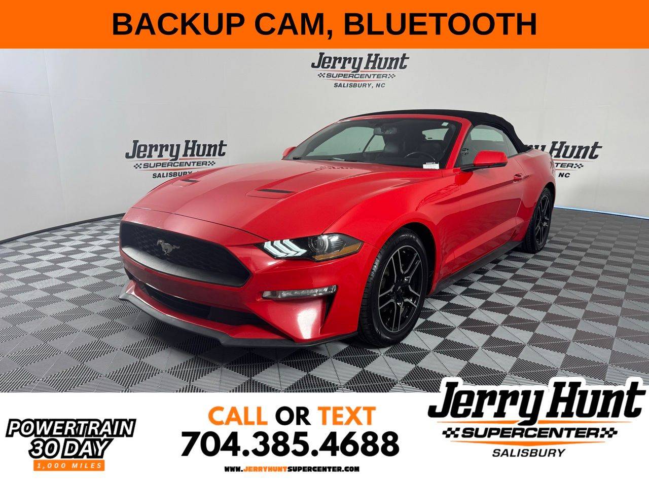 2020 Ford Mustang EcoBoost Premium — Convertible — 75,457 mi — Salisbury, NC