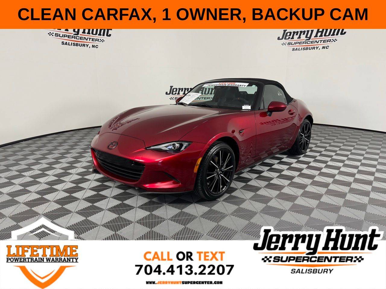 2024 Mazda MX-5 Miata Grand Touring — Convertible — 4,276 mi — Salisbury, NC