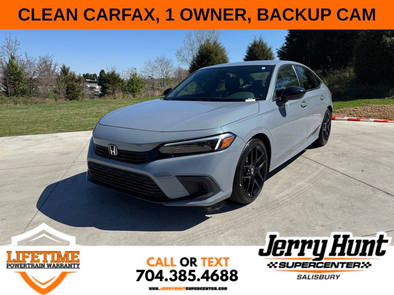 2024 Honda Civic Sport — Sedan — 19,609 mi — Salisbury, NC