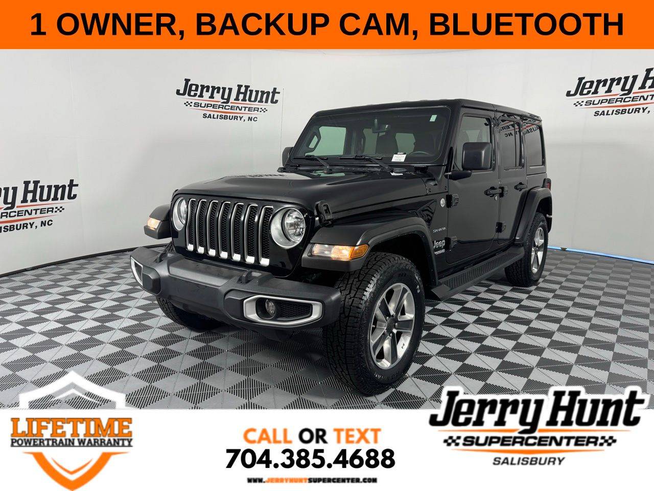 2021 Jeep Wrangler Sahara — SUV — 42,913 mi — Salisbury, NC