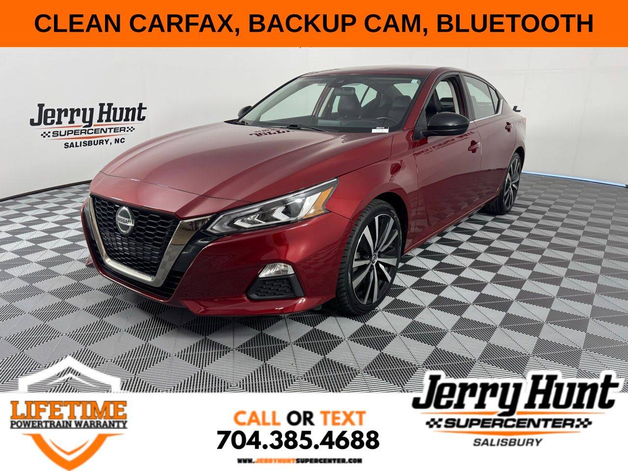 2021 Nissan Altima SR — Sedan — 72,531 mi — Salisbury, NC
