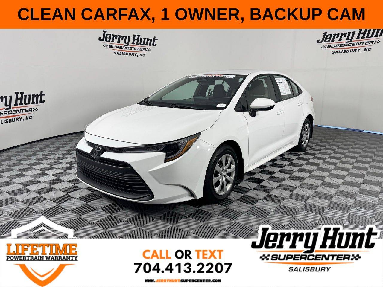 2025 Toyota Corolla LE — Sedan — 17,281 mi — Salisbury, NC