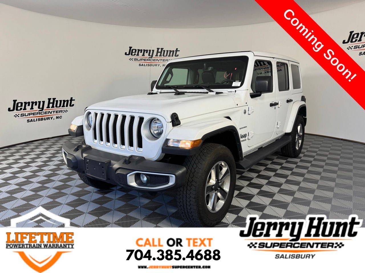 2021 Jeep Wrangler Sahara — SUV — 45,819 mi — Salisbury, NC