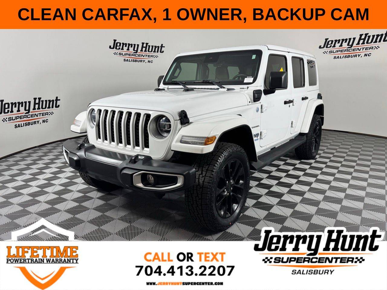 2021 Jeep Wrangler Sahara 4xe — SUV — 30,686 mi — Salisbury, NC