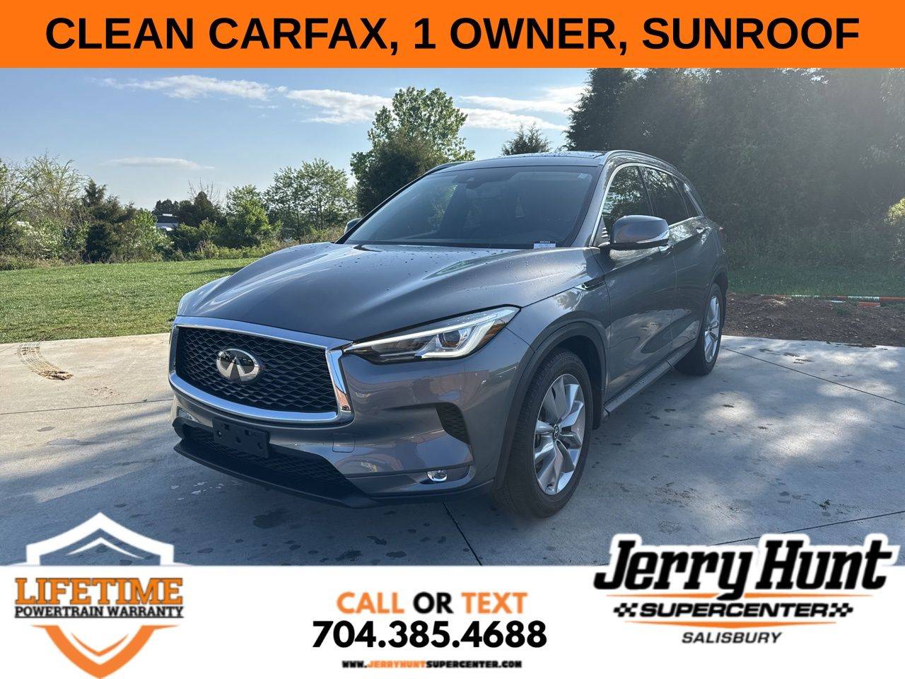 2021 INFINITI QX50 LUXE — SUV — 10,289 mi — Salisbury, NC