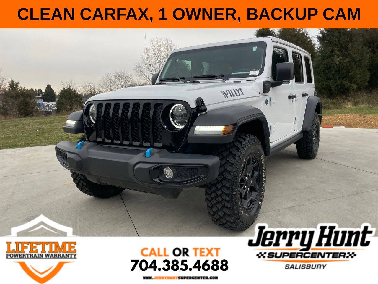 2023 Jeep Wrangler 4xe — SUV — 6,201 mi — Salisbury, NC