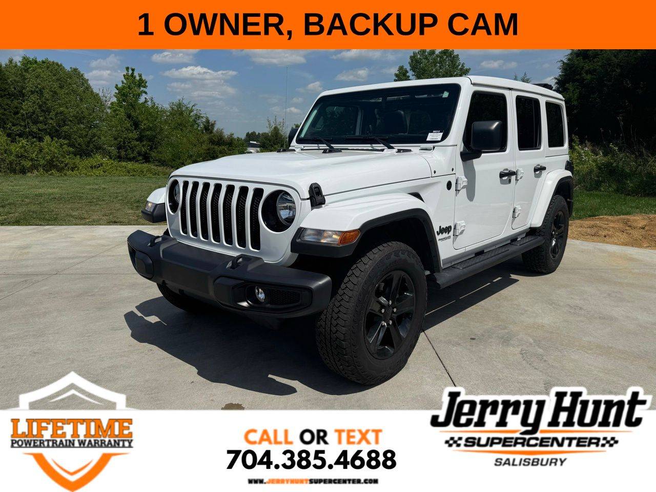 2021 Jeep Wrangler Sahara Altitude — SUV — 67,508 mi — Salisbury, NC