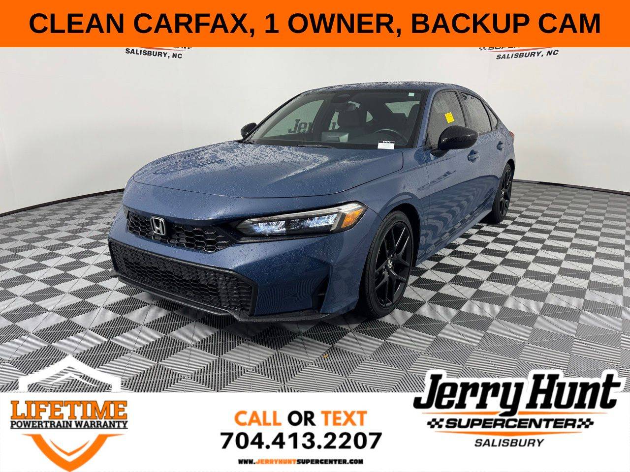 2025 Honda Civic Sport — Sedan — 17,272 mi — Salisbury, NC