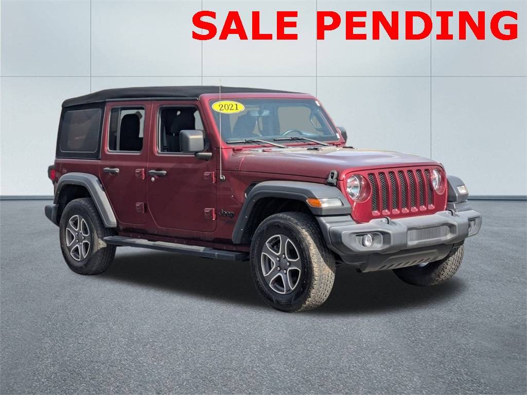 2021 Jeep Wrangler Sport S — SUV — 18,015 mi — Pittsfield, MA
