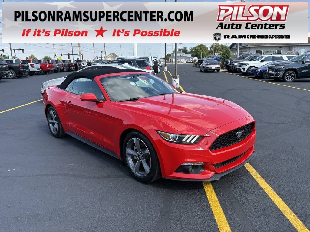 2015 Ford Mustang V6 — Convertible — 111,906 mi — Charleston, IL