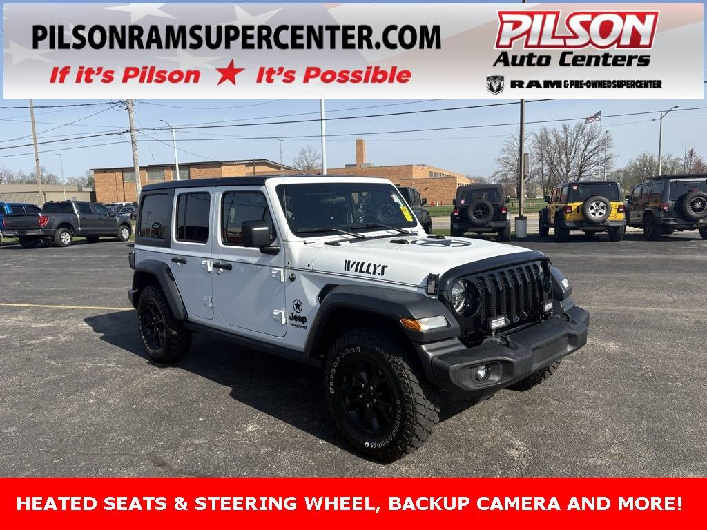 2020 Jeep Wrangler Willys — SUV — 34,612 mi — Charleston, IL