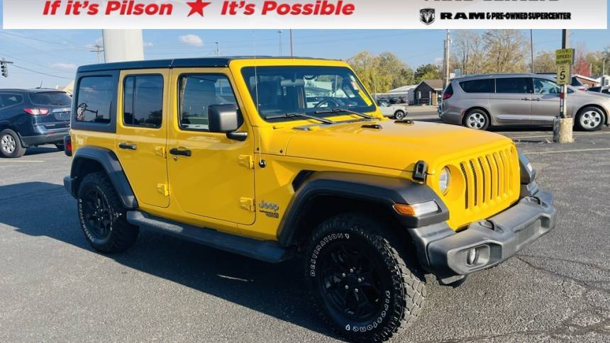 2020 Jeep Wrangler Sport S — SUV — 88,310 mi — Charleston, IL