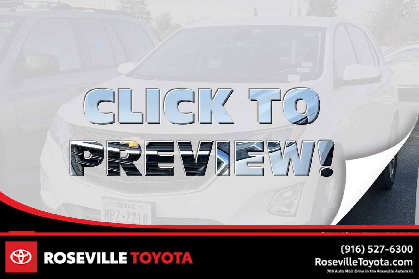 2019 Chevrolet Equinox LT — SUV — 60,957 mi — Roseville, CA