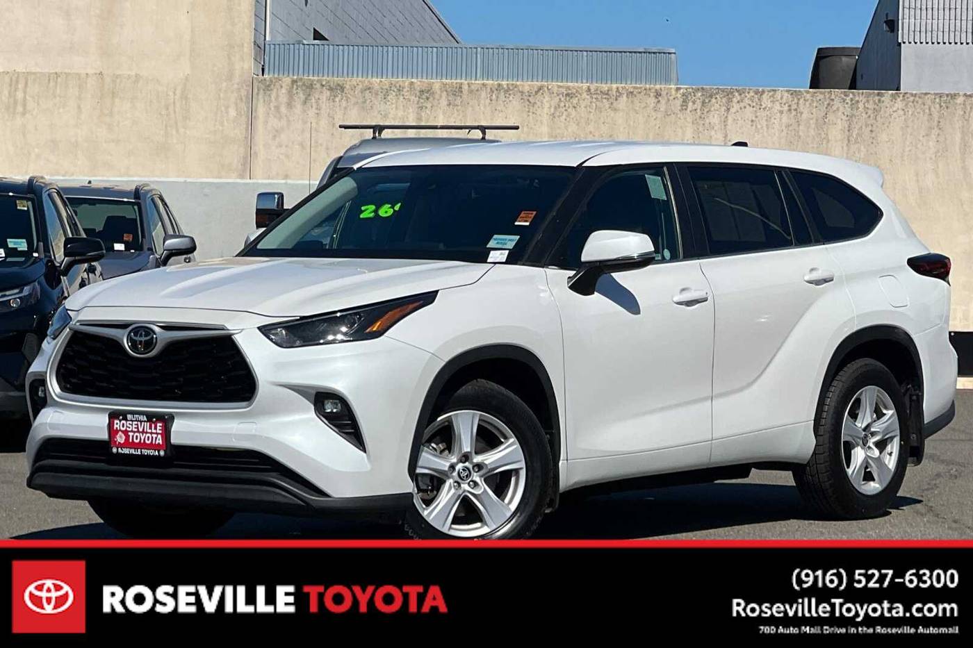 2024 Toyota Highlander LE — SUV — 45,764 mi — Roseville, CA
