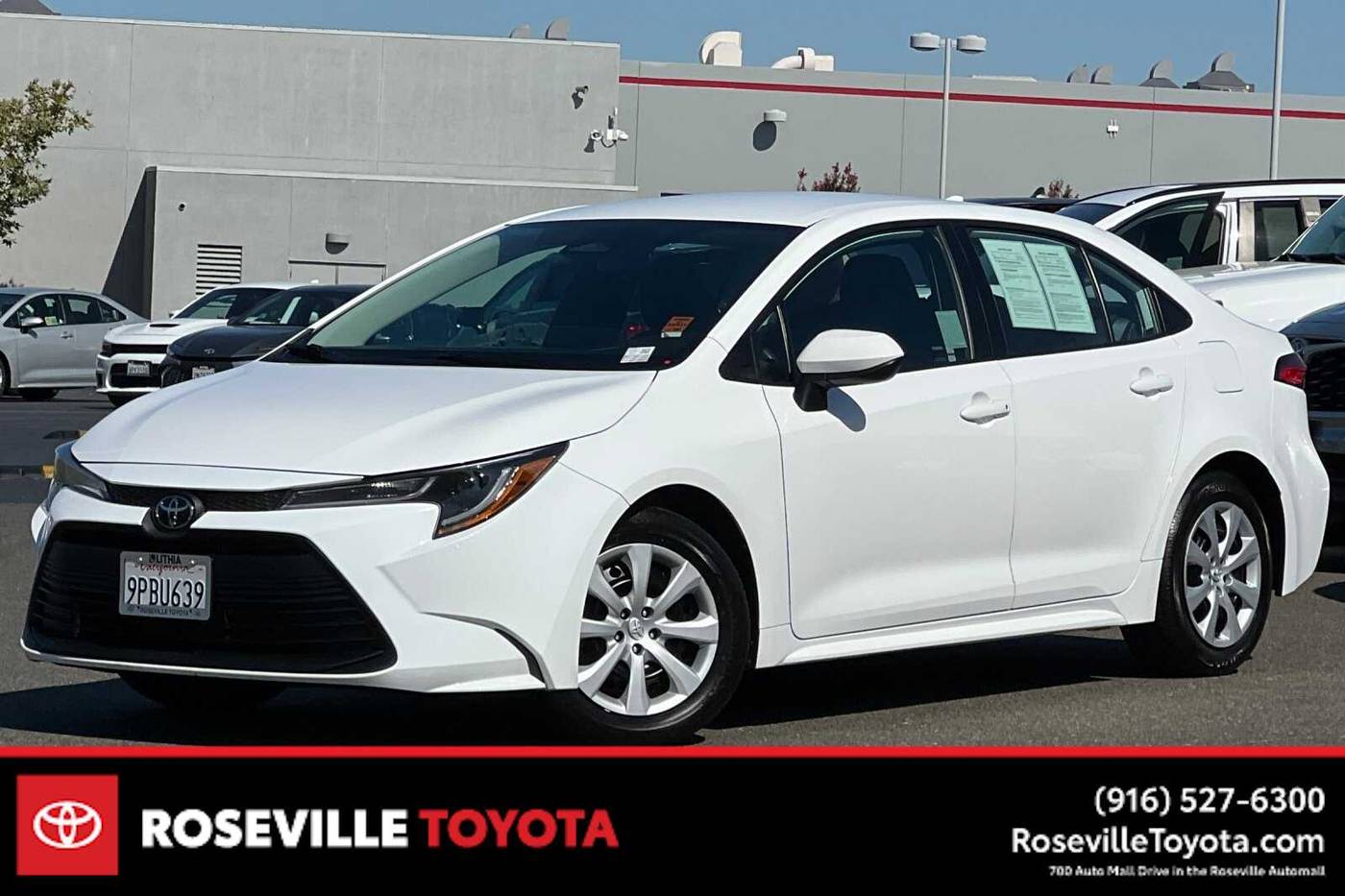 2024 Toyota Corolla LE — Sedan — 13,051 mi — Roseville, CA