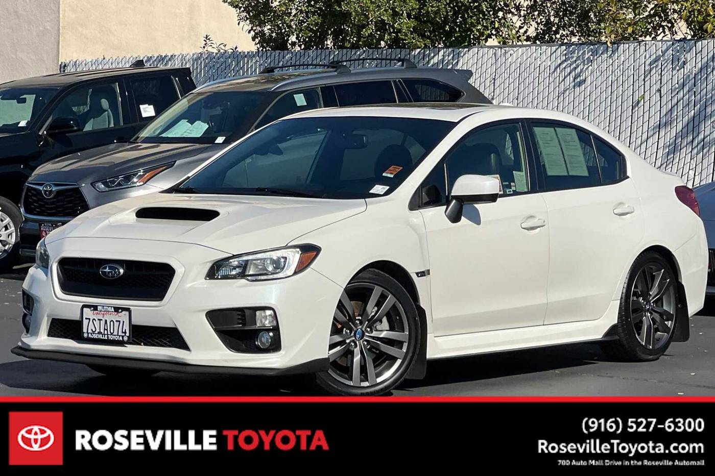 2016 Subaru WRX Limited — Sedan — 106,212 mi — Roseville, CA