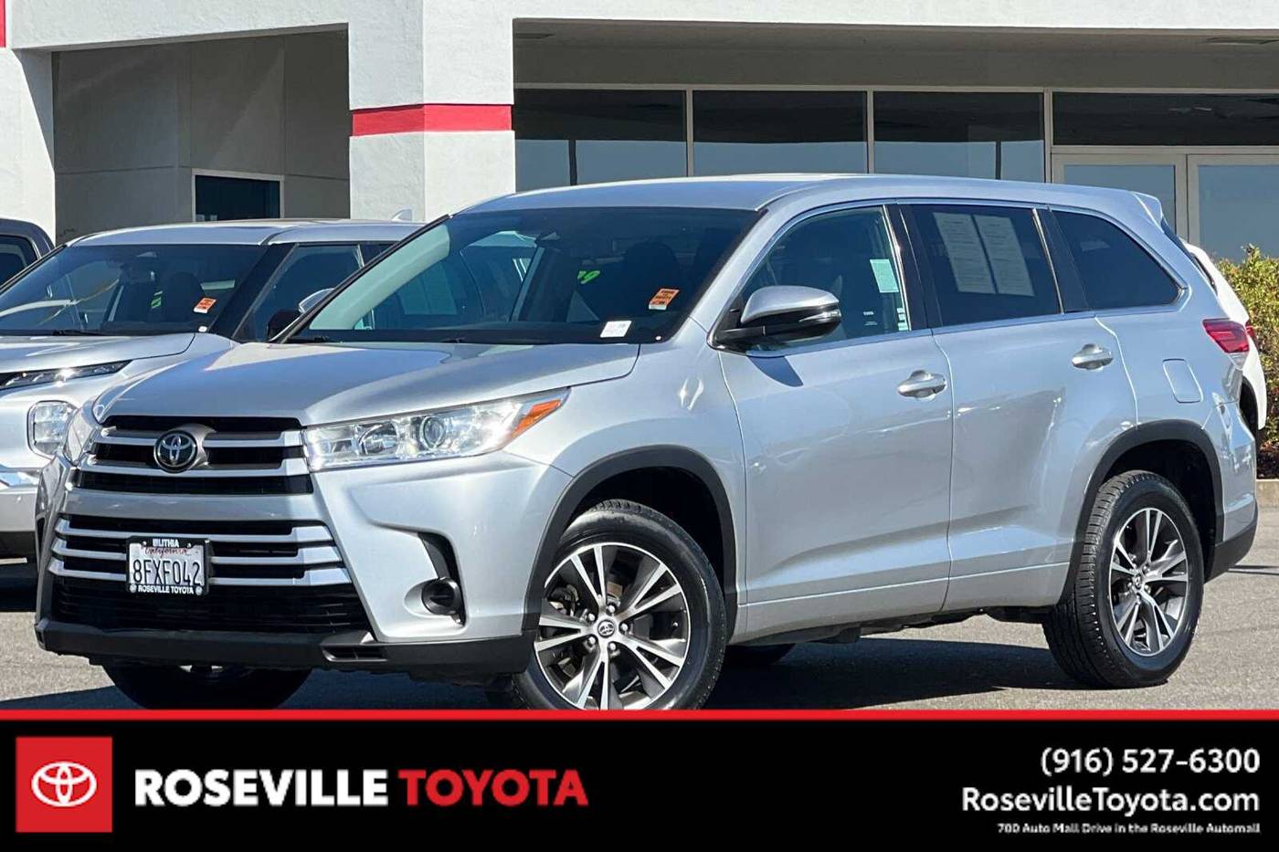2018 Toyota Highlander LE V6 — SUV — 70,615 mi — Roseville, CA