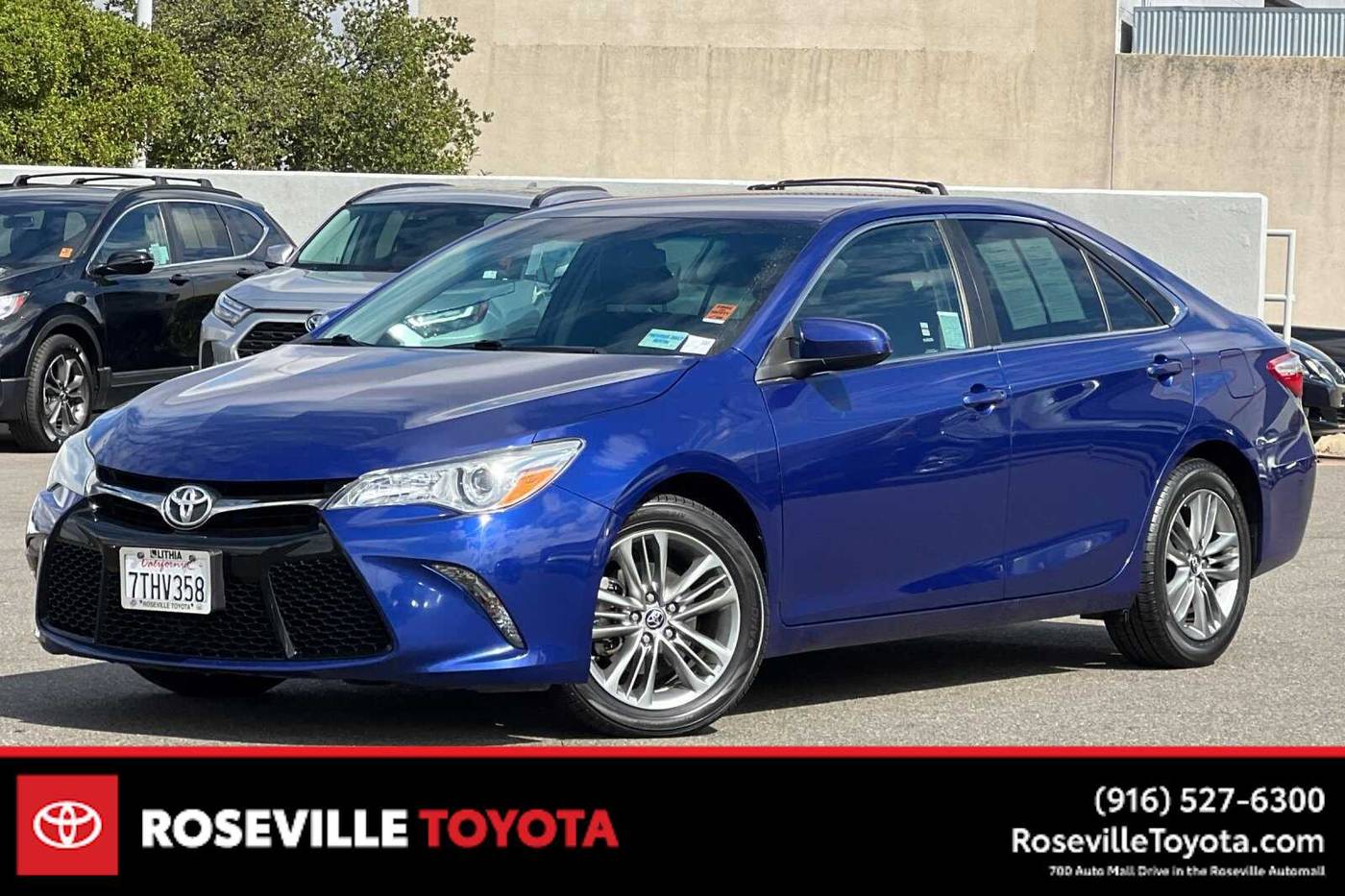 2015 Toyota Camry SE — Sedan — 102,003 mi — Roseville, CA