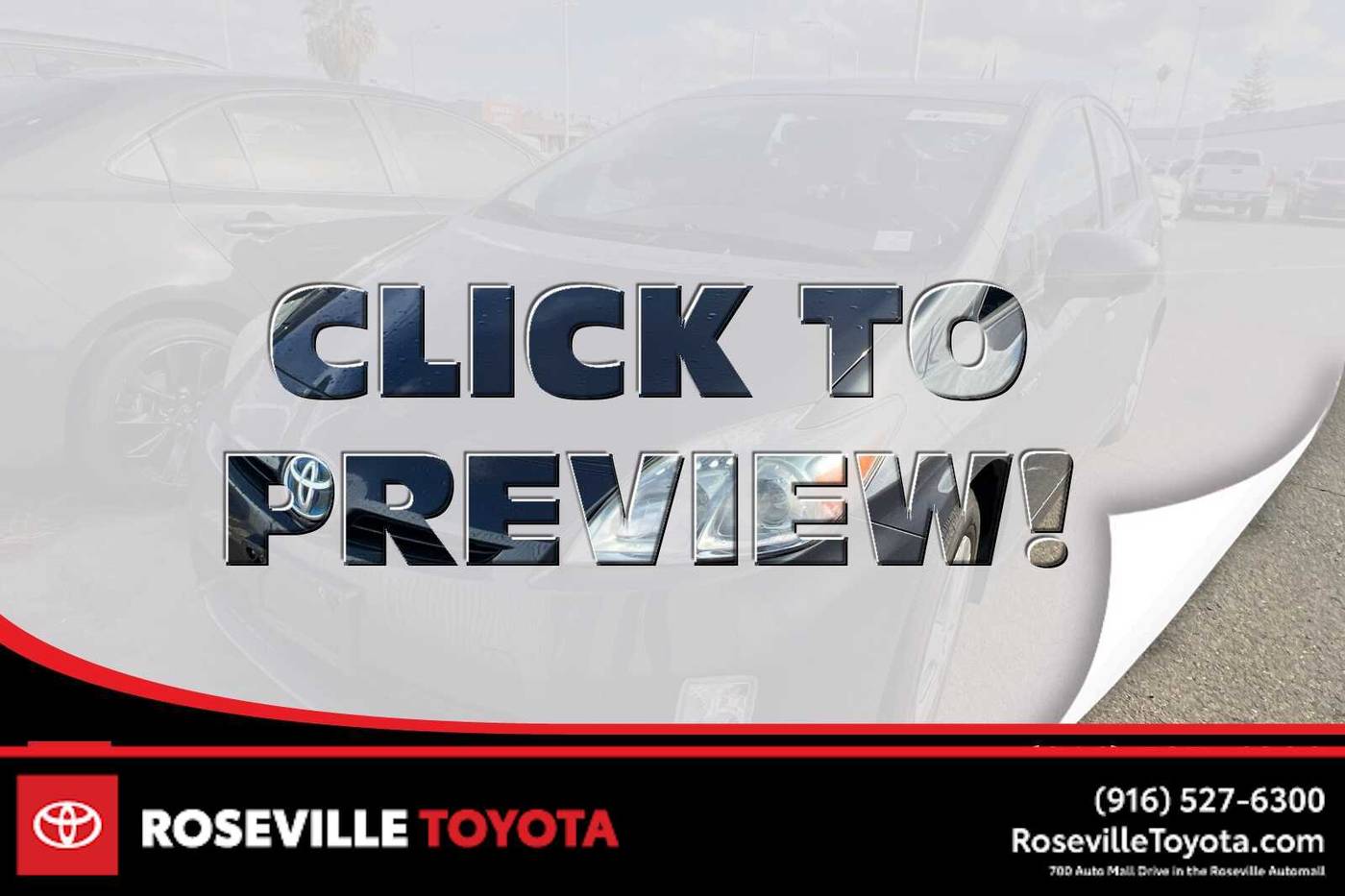 2011 Toyota Prius Two — Sedan — 97,615 mi — Roseville, CA