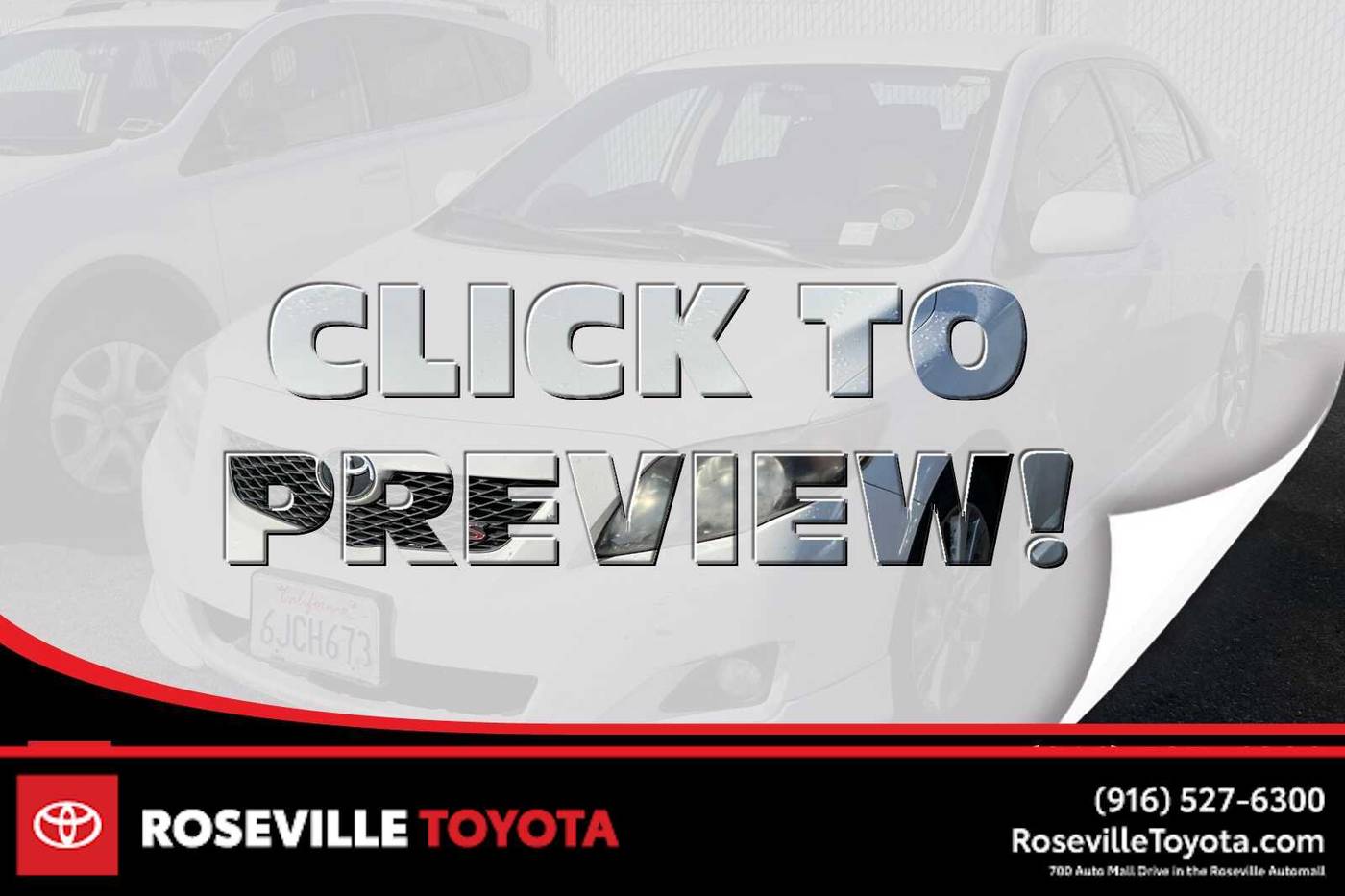 2010 Toyota Corolla S — Sedan — 113,366 mi — Roseville, CA
